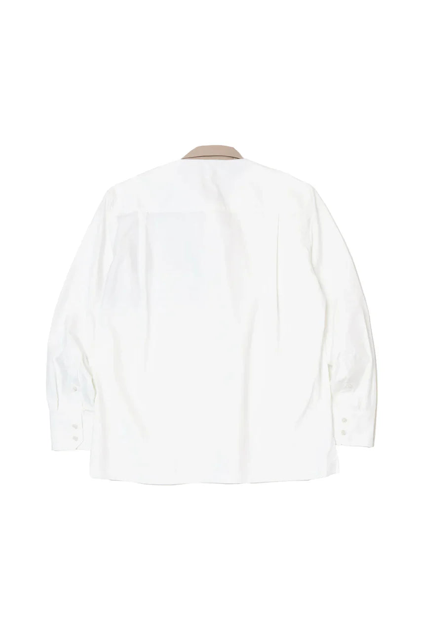 Asymmetric Bib-Front Shirt