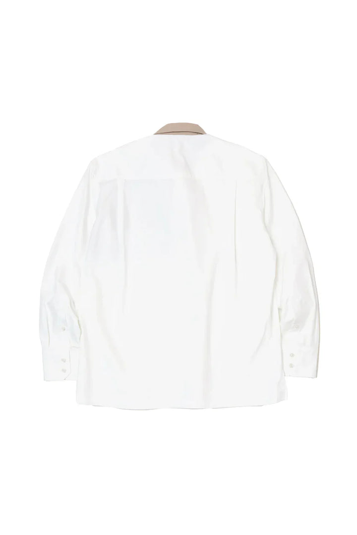 Asymmetric Bib-Front Shirt