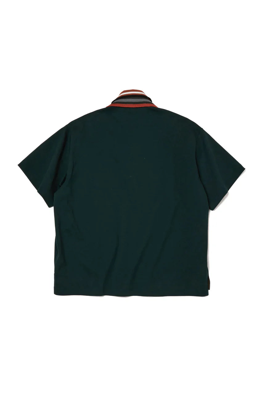 Double Collar Jersey Polo