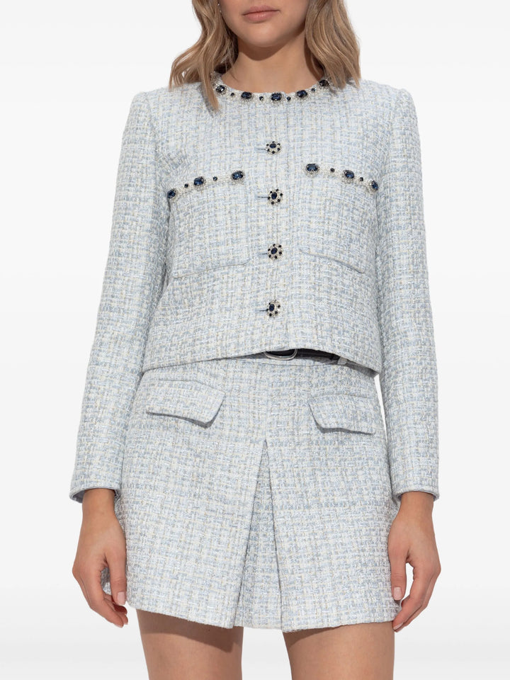 Blue Boucle Jacket