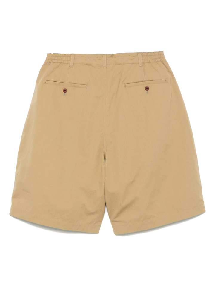 Cotton Nylon Canvas Shorts