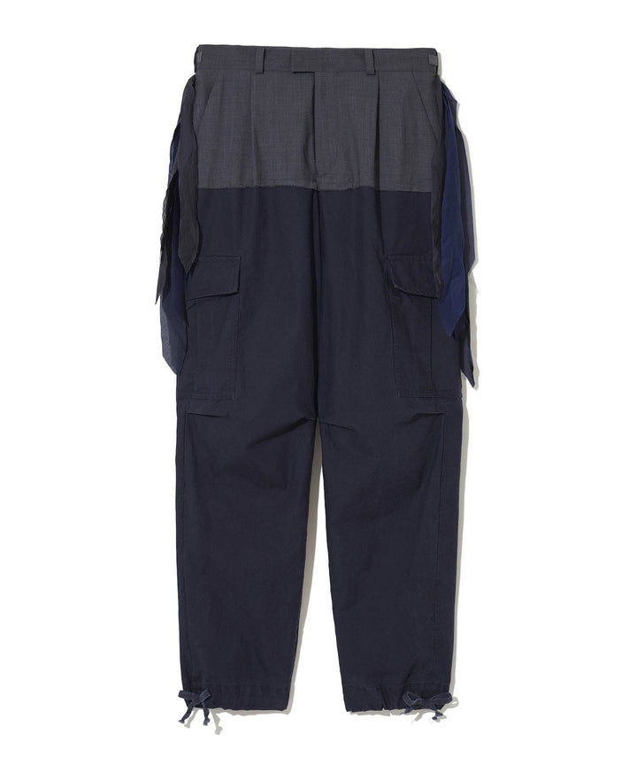 Adjustable Twotone Trousers