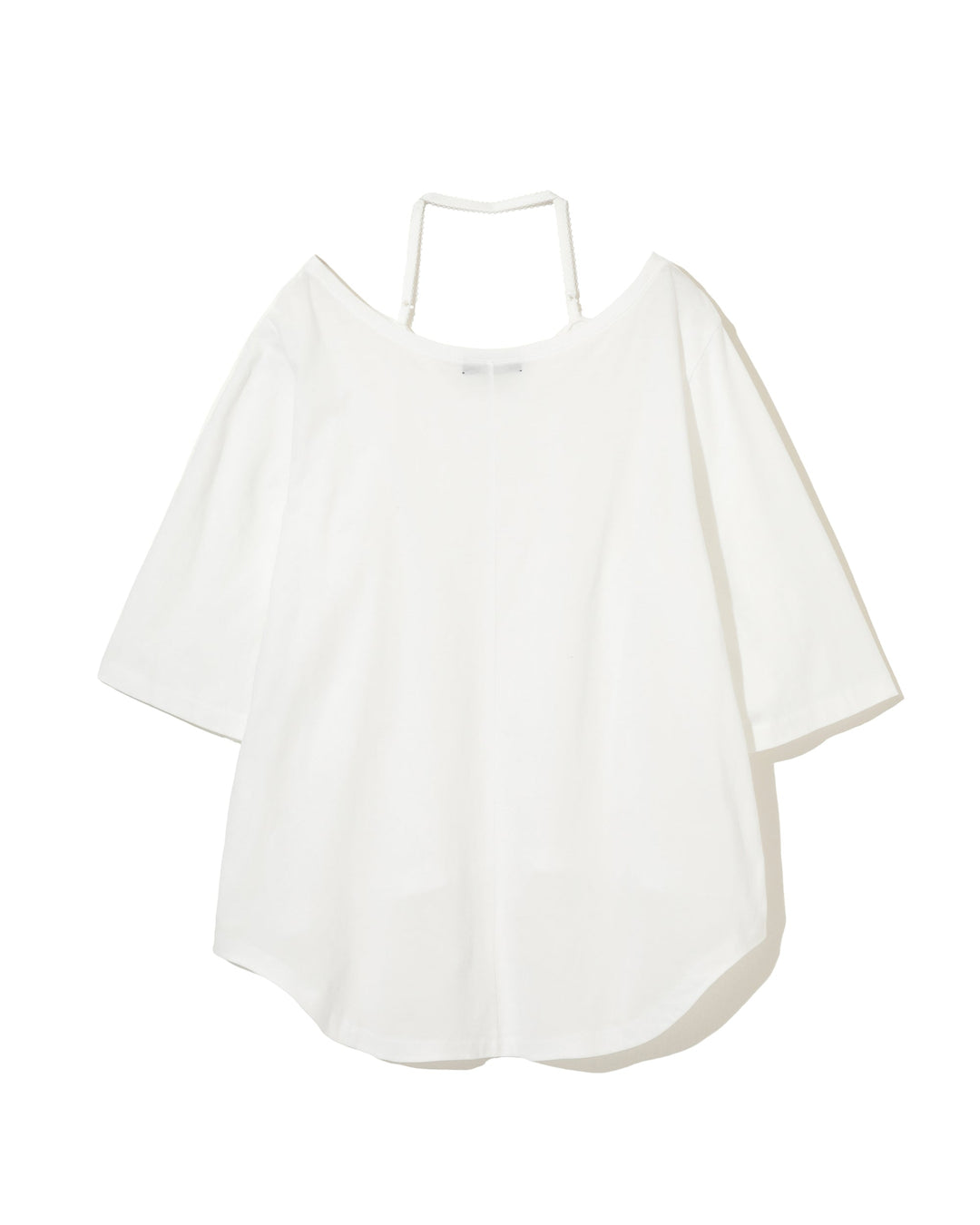 Halterneck-Detail T-Shirt