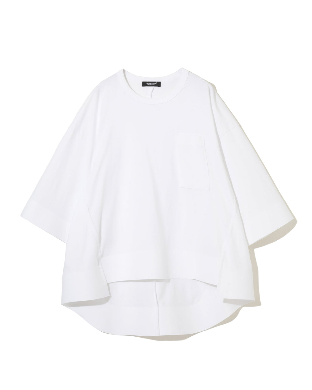 Asymmetrical Hem Oversized Tee