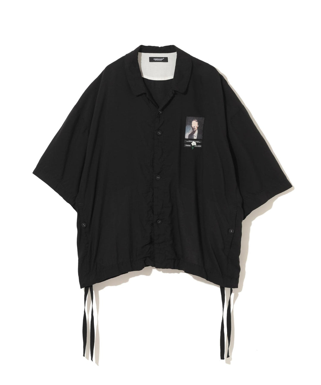 Short Sleeve Face Graphic Shirt