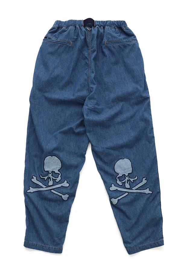 Regular Fit Belted Easy Denim Pants