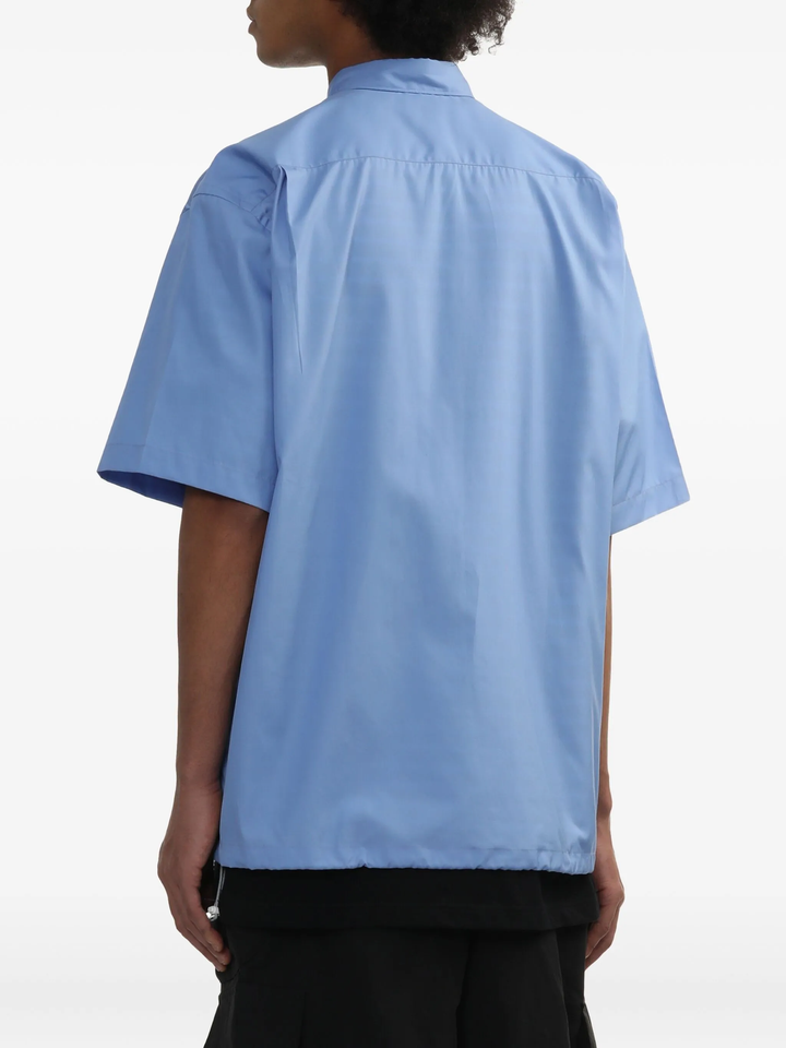 Cotton Broad Short Sleeve Shirt