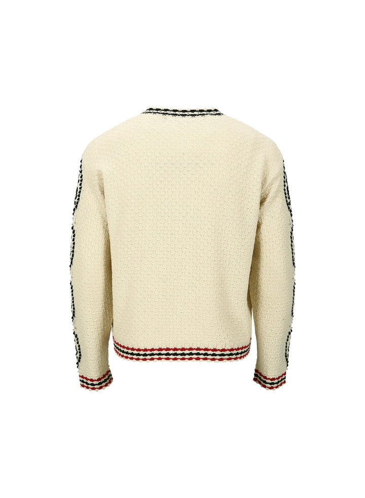 Fantasia Round-Neck Cardigan