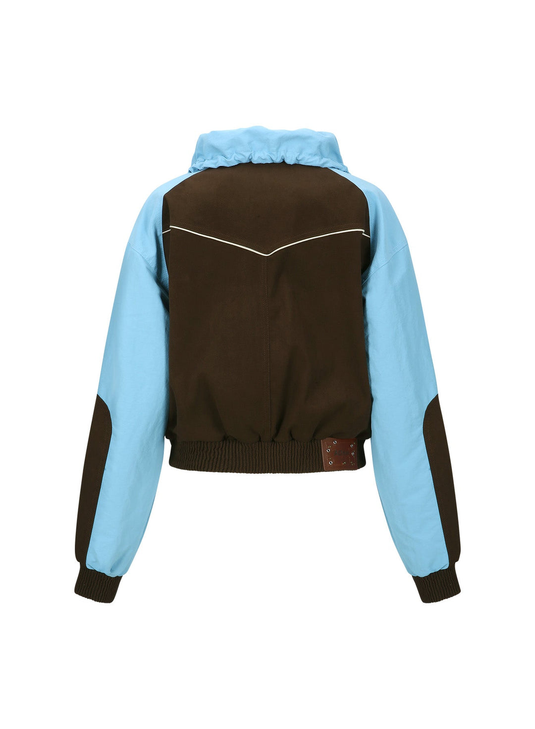 Sadie Color Block Bomber Jacket