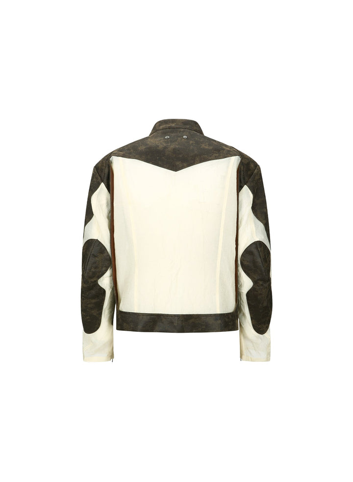 Unisex Faux-Leather Jacket