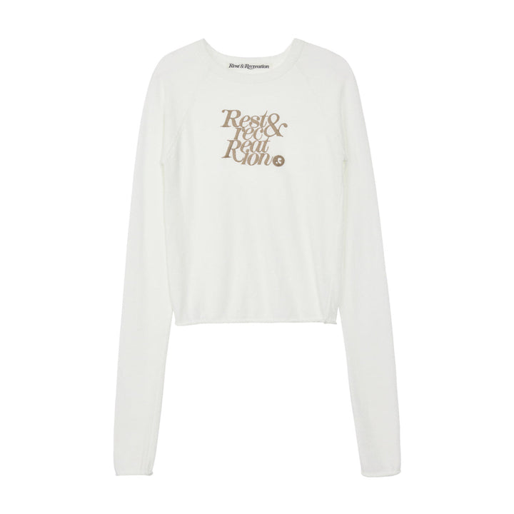 Raglan Long Sleeve Knit Top