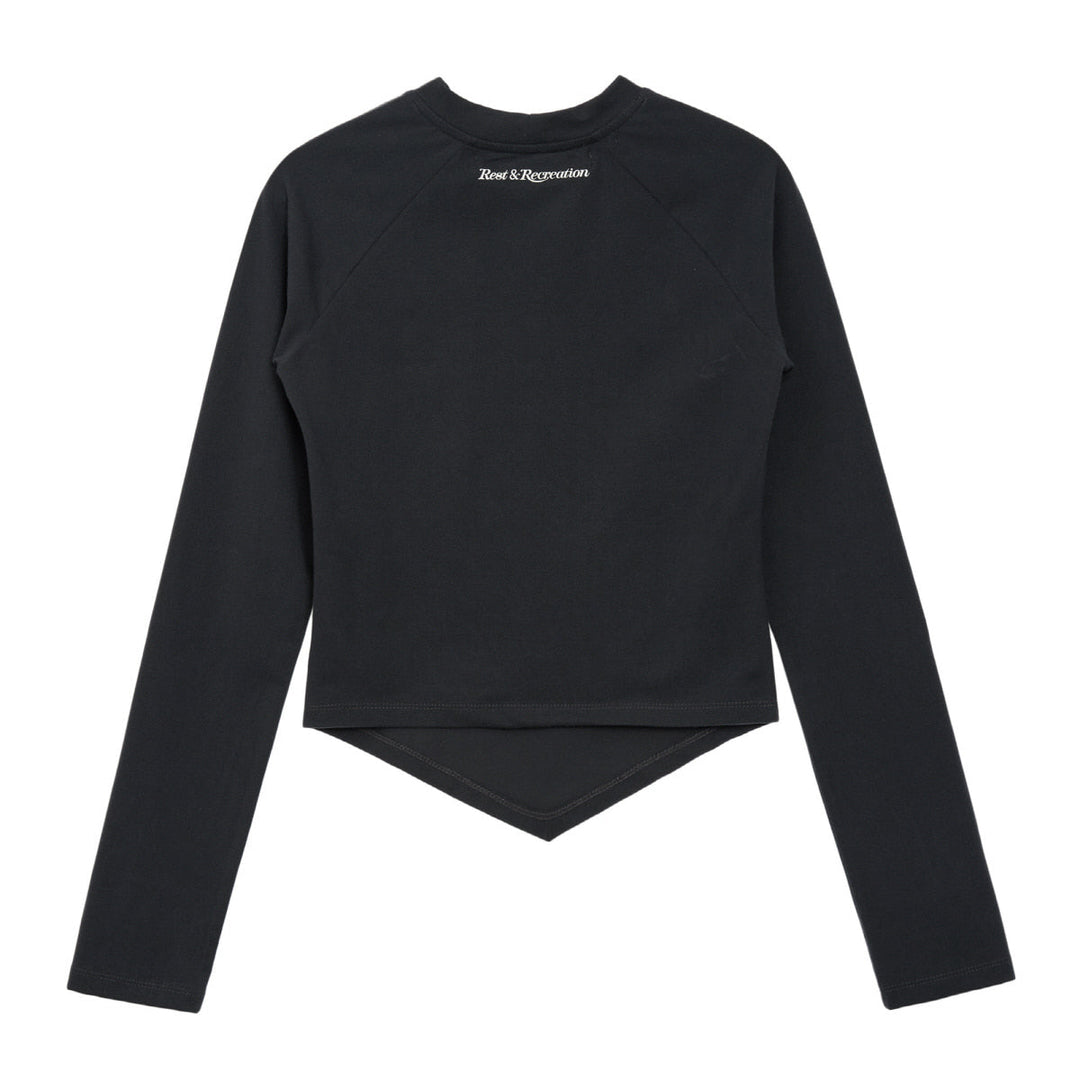 Arrow Point Long Sleeve Top