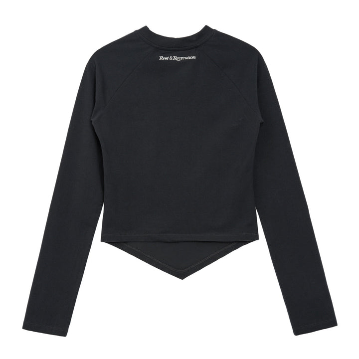 Arrow Point Long Sleeve Top