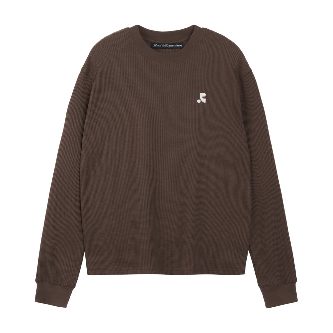 Waffle Crewneck T-Shirt