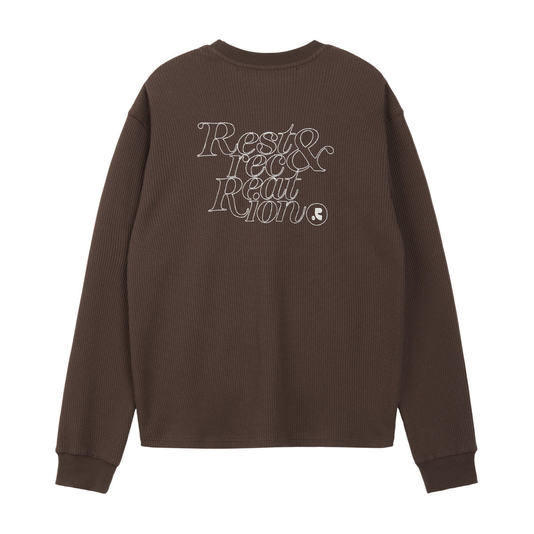 Waffle Crewneck T-Shirt
