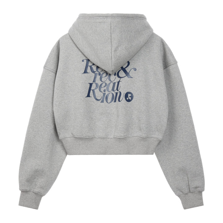 Stitch Cropped Hoodie