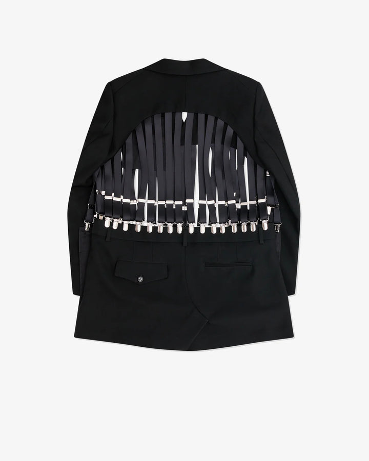 Wool Mohair Doeskin Jacket