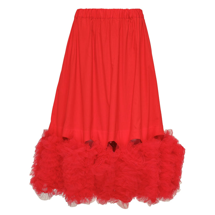 Cotton Broad Tulle Skirt