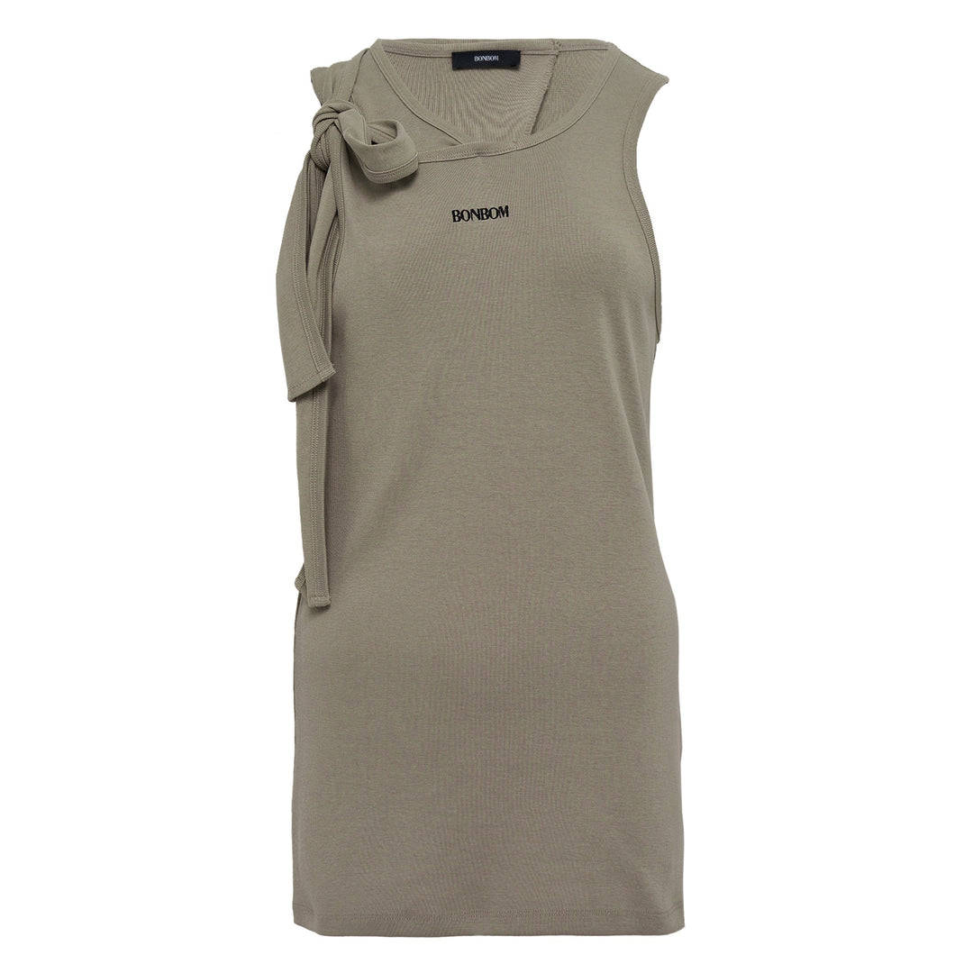 Rolling Strap Layered Sleeveless Top