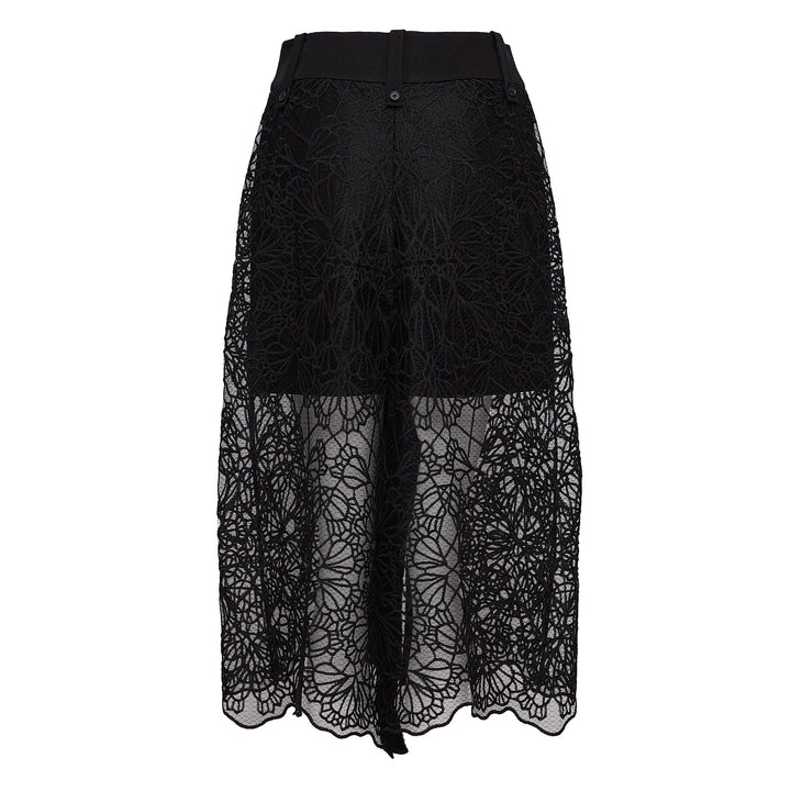 Embroidered Lace Skirt