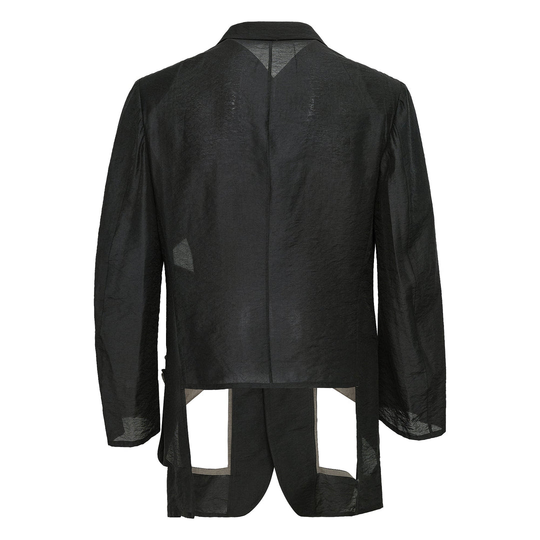 Diagonal Button Jacket