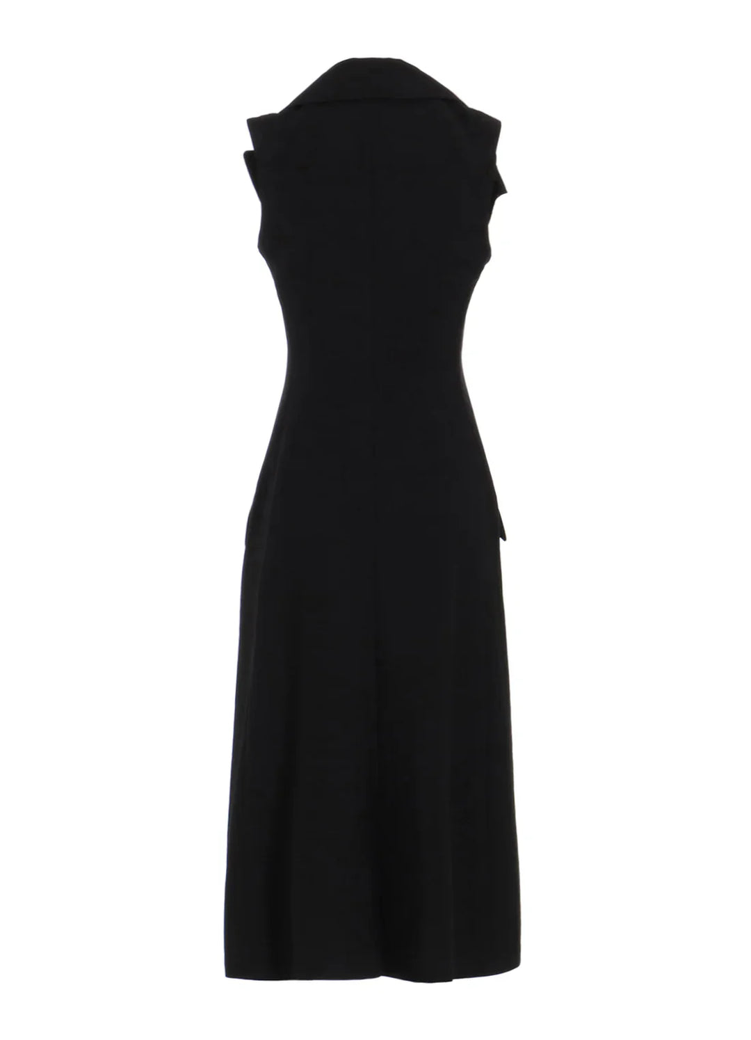 Front Draped Sleeveless Dress