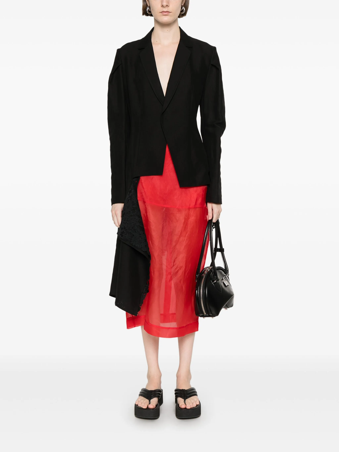 2 Layered Unbalanced Jacket