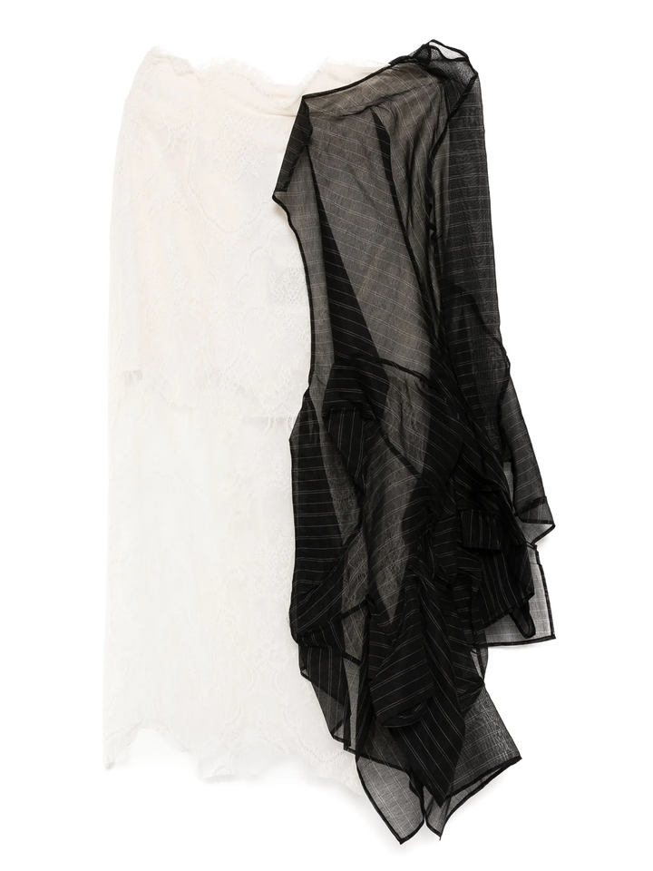Lace Dart 3D Skirt