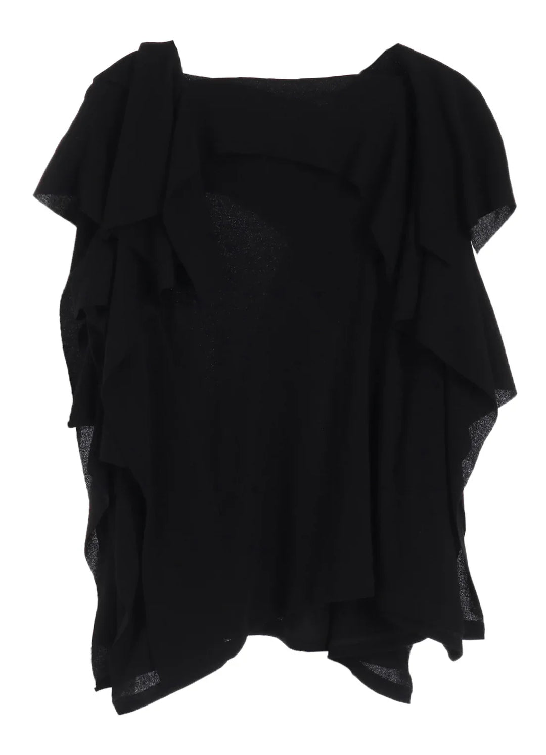 Draped Detail Sleeveless Top