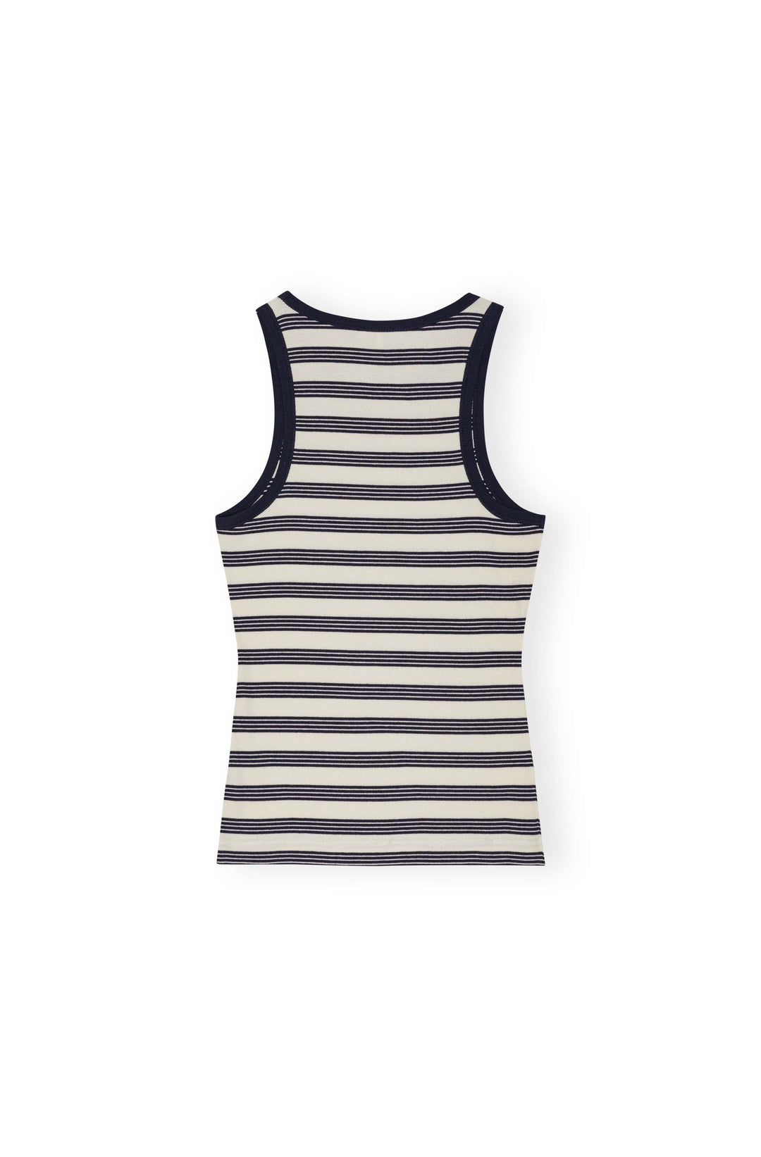 Striped Soft Cotton Rib Tank Top