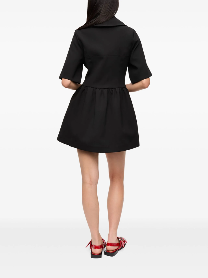 Bonded Crepe Mini Dress