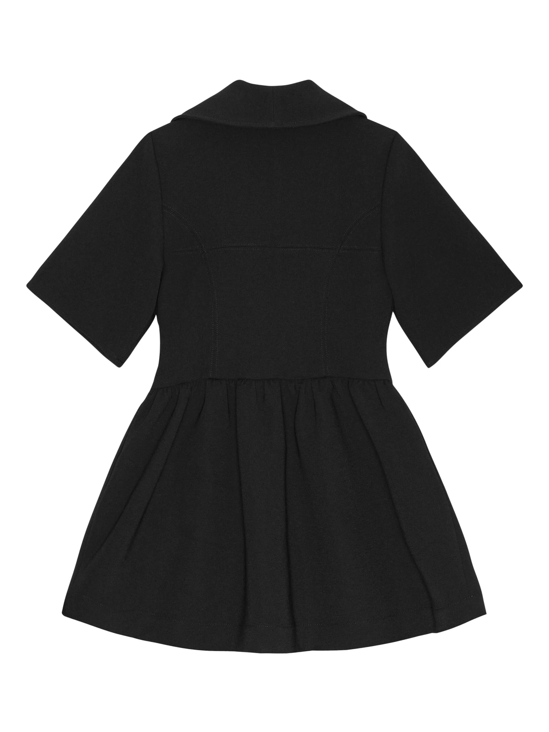 Bonded Crepe Mini Dress