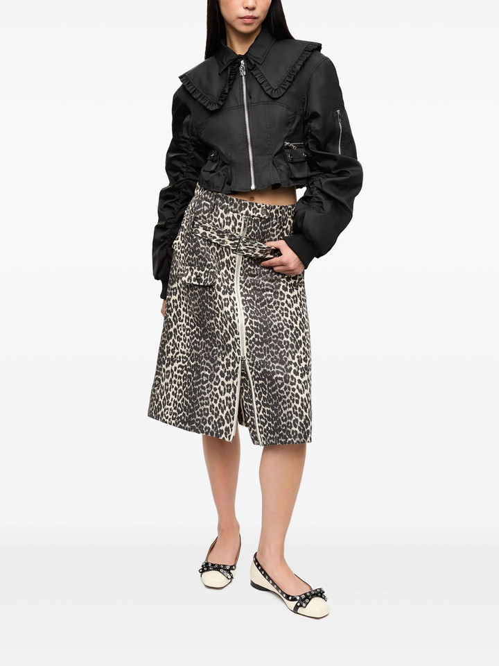 Duchesse Nylon Fitted Jacket