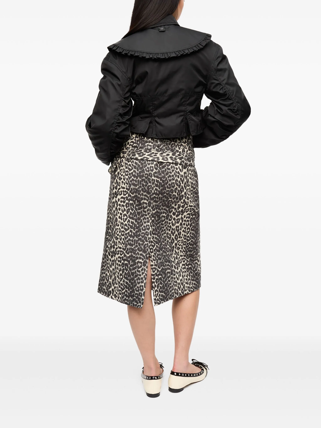 Duchesse Nylon Fitted Jacket