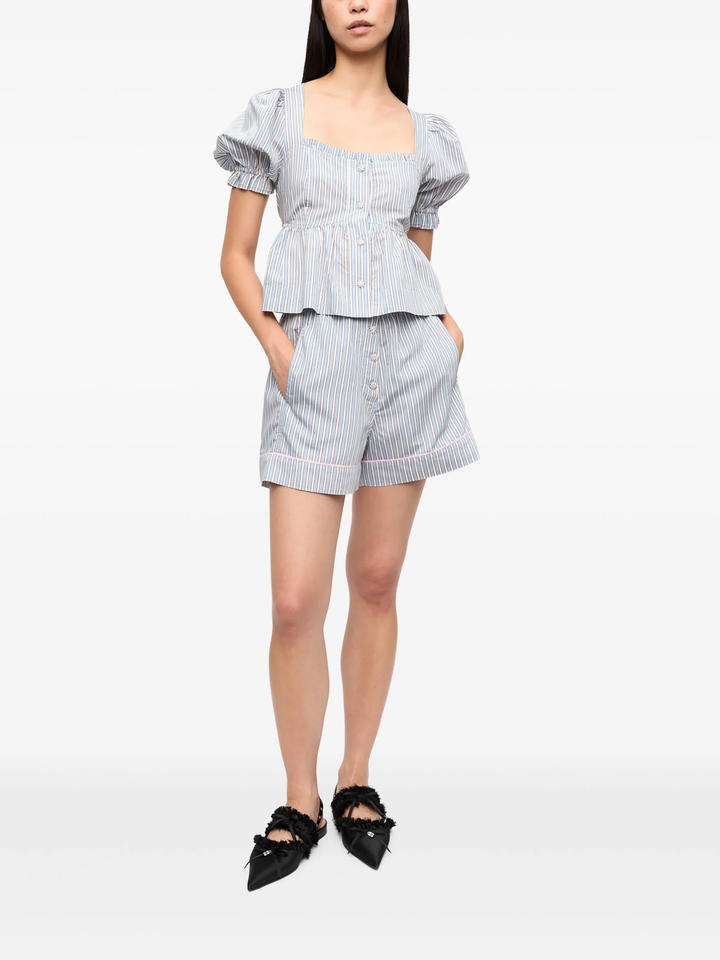 Yarn Dyed Stripe Blouse