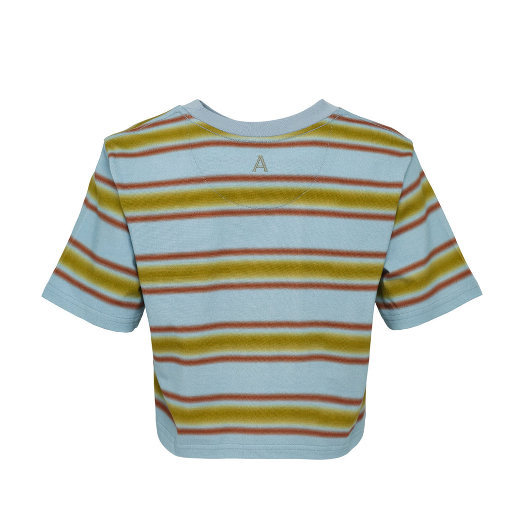 Rosanna Cropped Stripe Tee