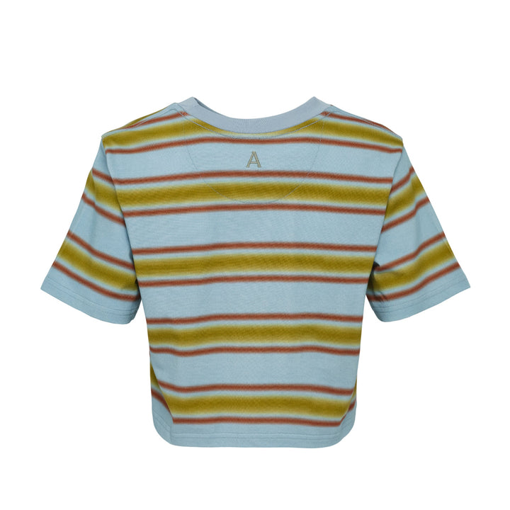 Rosanna Cropped Stripe Tee