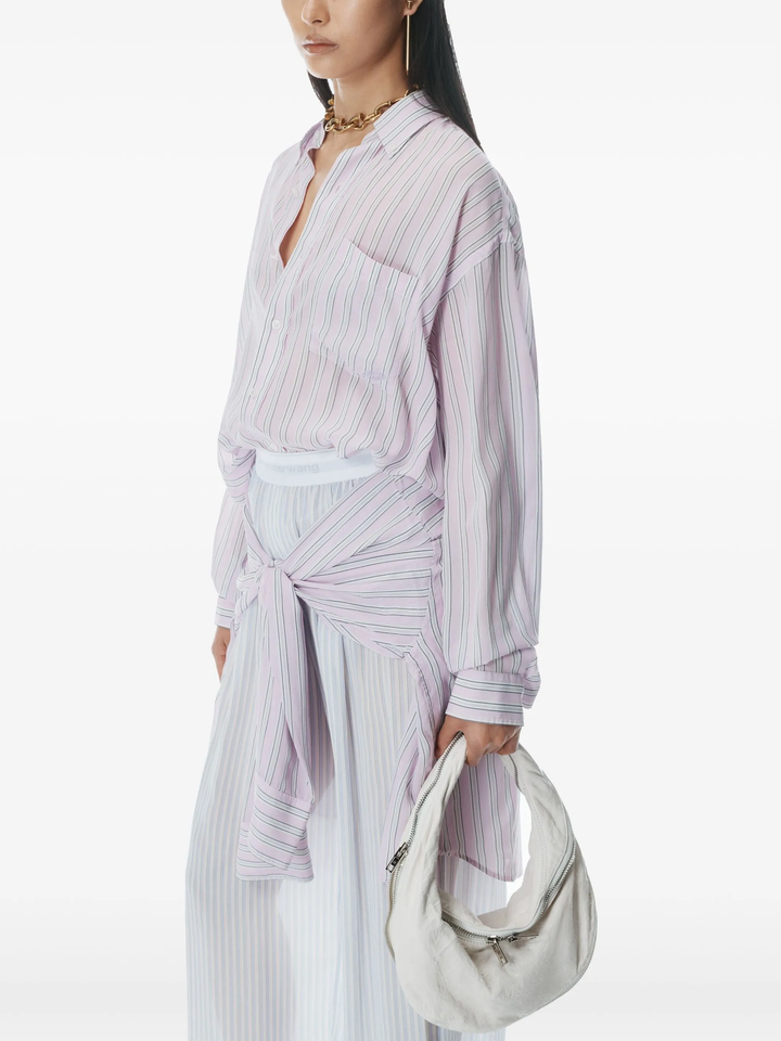 Twyst Handle Bag In Memory Leather