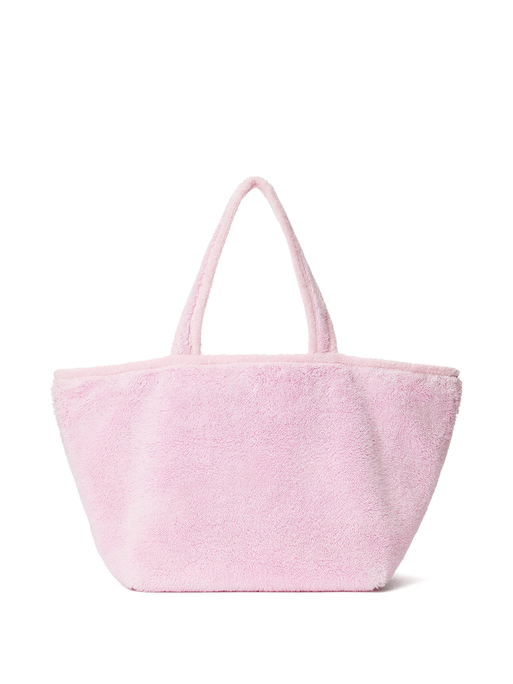 Punch Tote Bag In Terrycloth