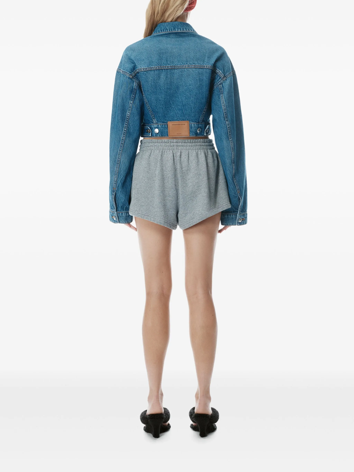 Regen Cotton Denim Wrapped Jacket