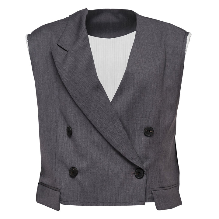 Cropped Vest