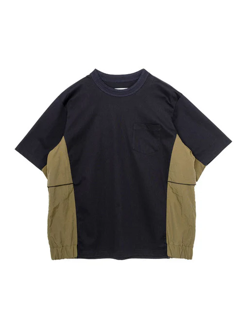 Taslan Nylon X Cotton Jersey T
