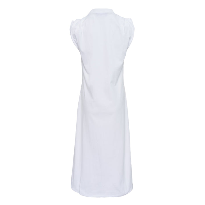 Pulled Shoulder Maxi Dress