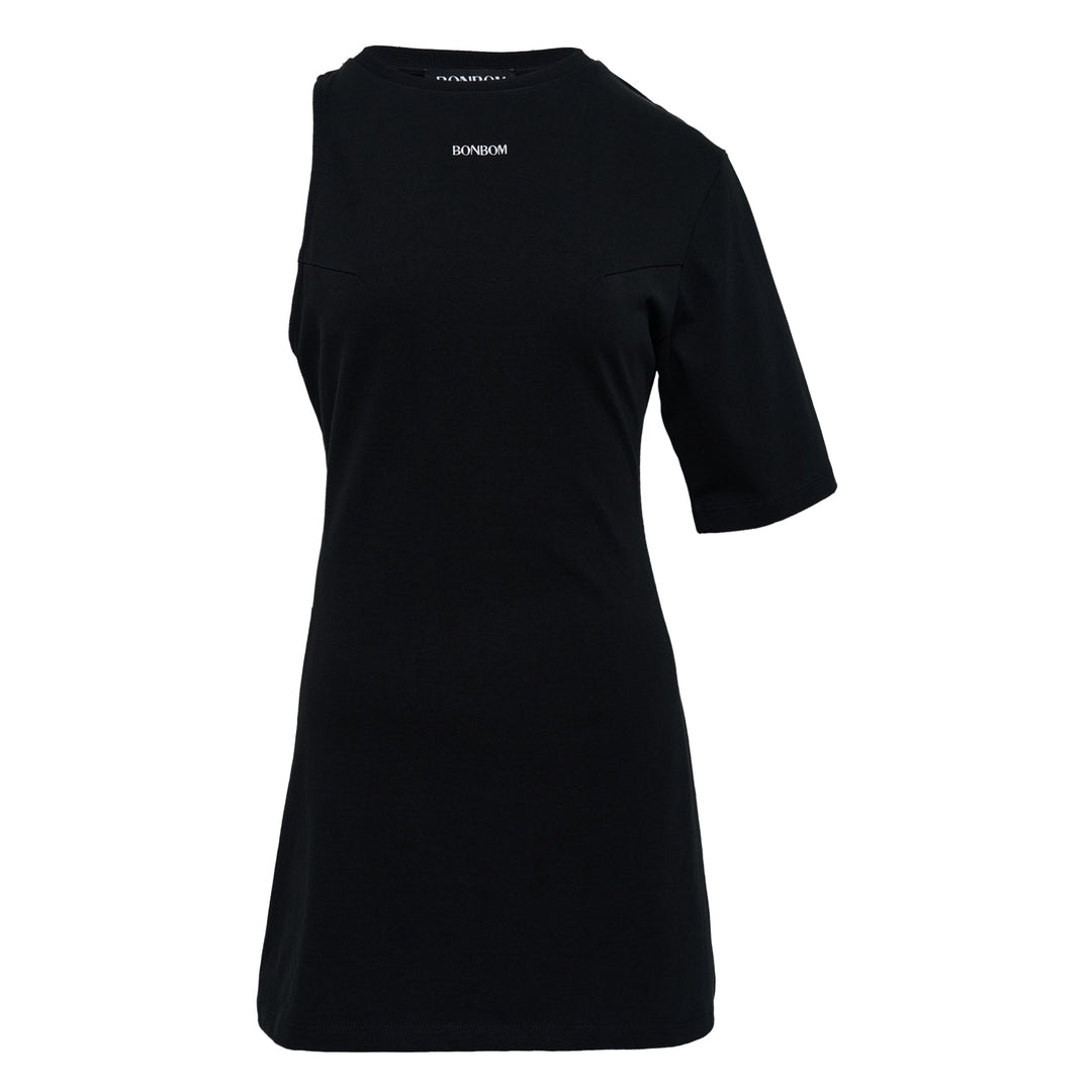 Back Cutout Jersey Mini Dress