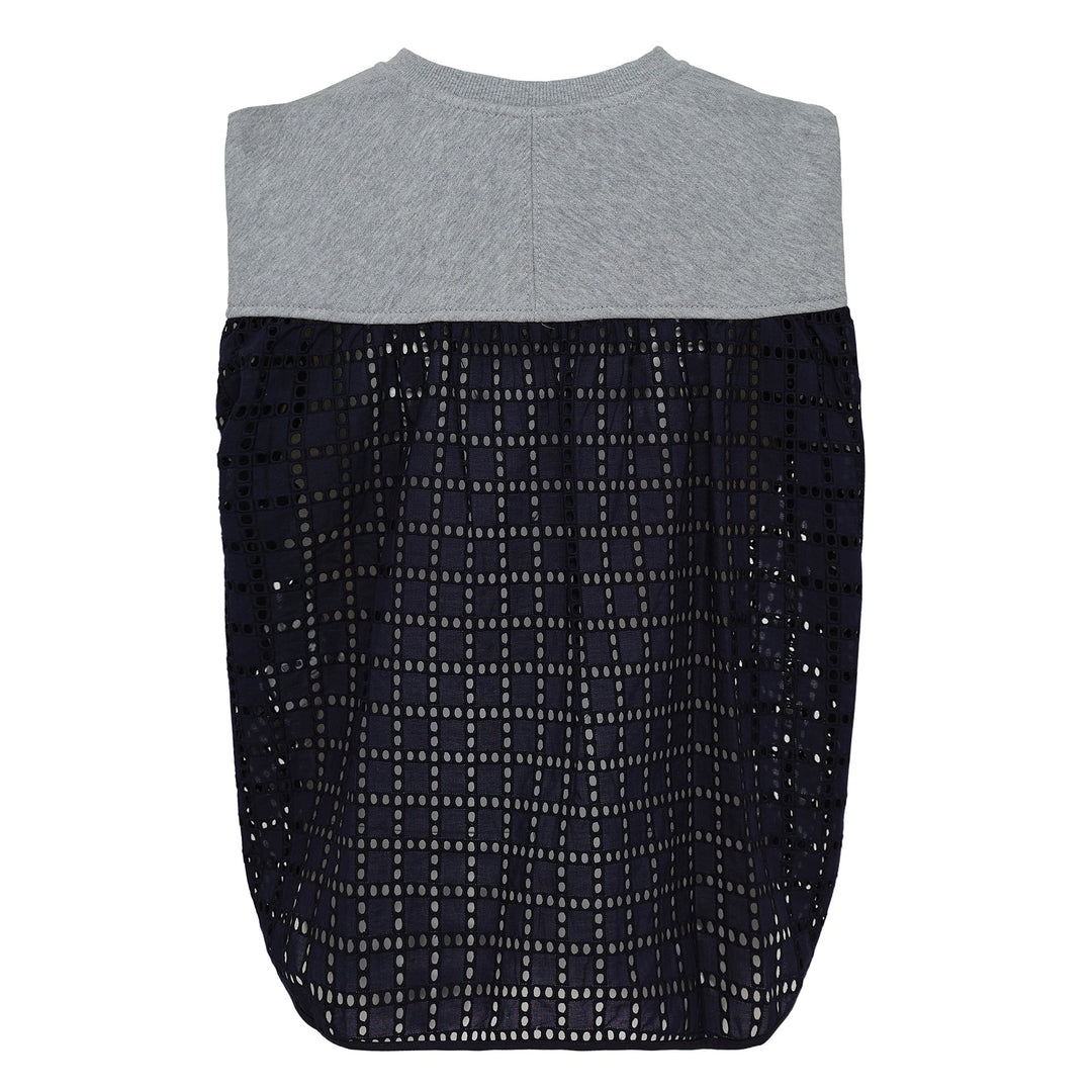 Slvls French Terry Top W Brode