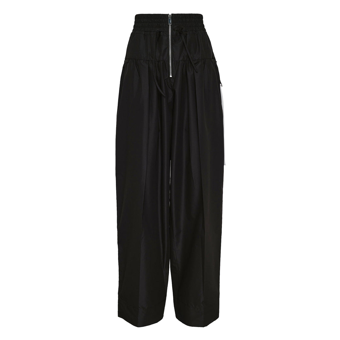 Wide Leg Pants With Zipper