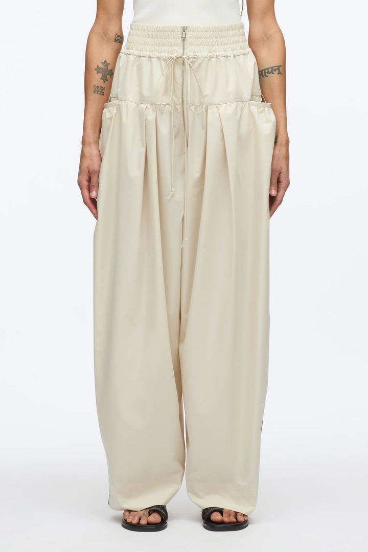 Wide Leg Pant With Zipper