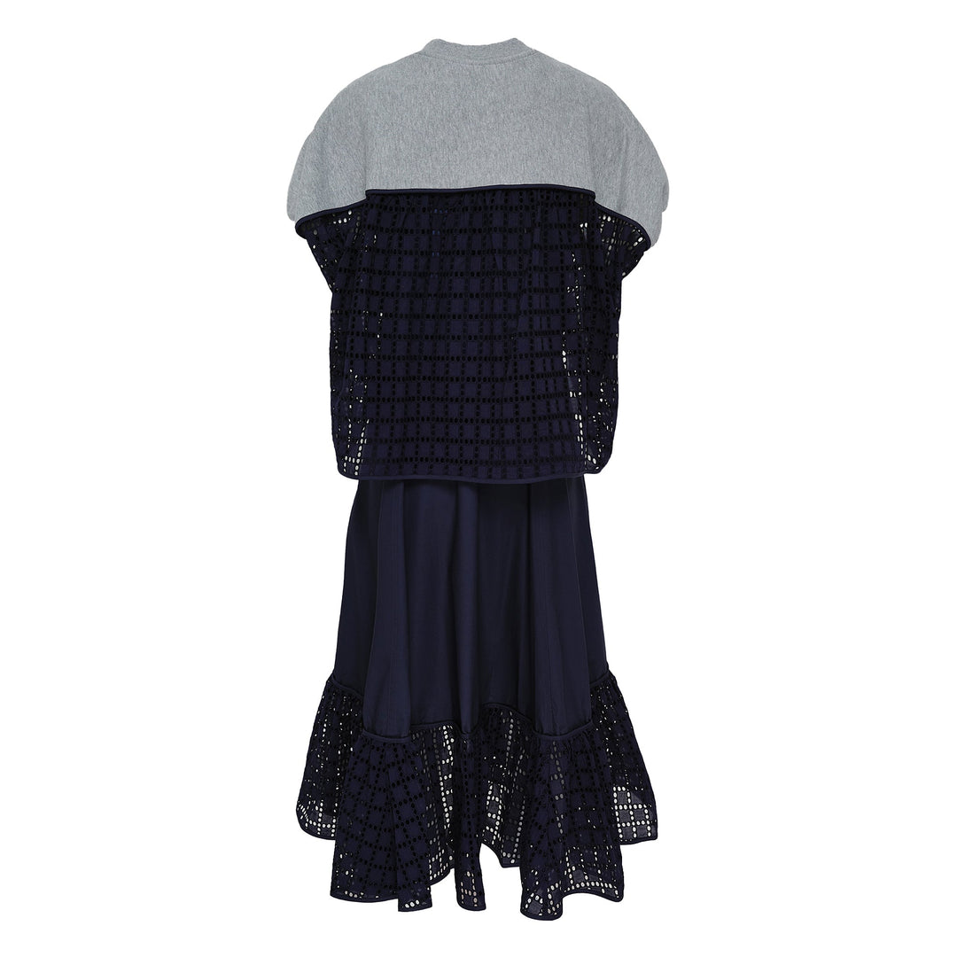 French Terry Combo Dress