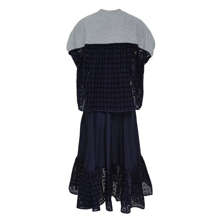 French Terry Combo Dress