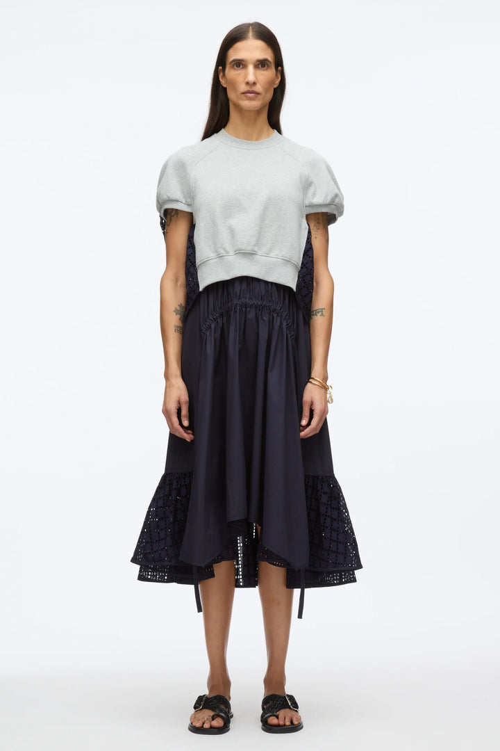 French Terry Combo Dress